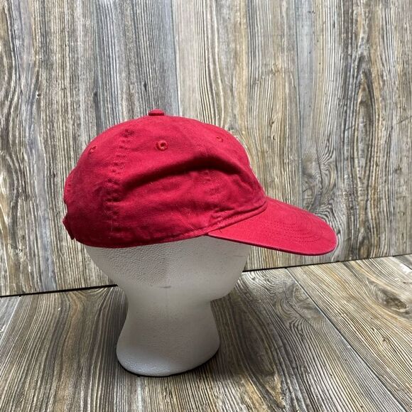 Levis Youth Baseball Cap Hat Strap Back Adjustable Embroidered Red - Picture 4 of 6